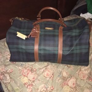 Vintage Ralph Lauren Blackwatch duffel bag